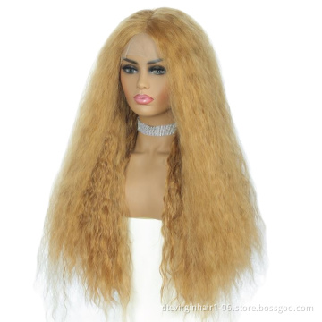 Synthetic wig with european hair,Synthetic pre plucked front lace wig high density,Synthetic wig lace fronts and custom
